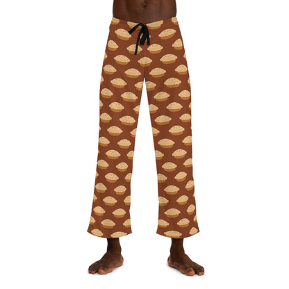 Mens Pumpkin Patch Pies Pajama Pants