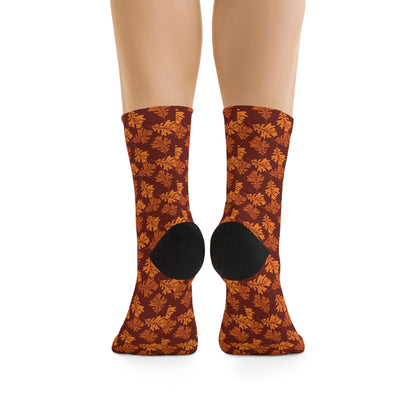 Fall Foliage Recycled Poly Socks