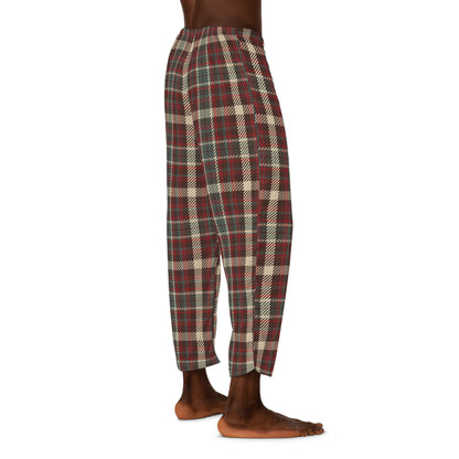 Mens Rustic Holiday Plaid Pajama Pants