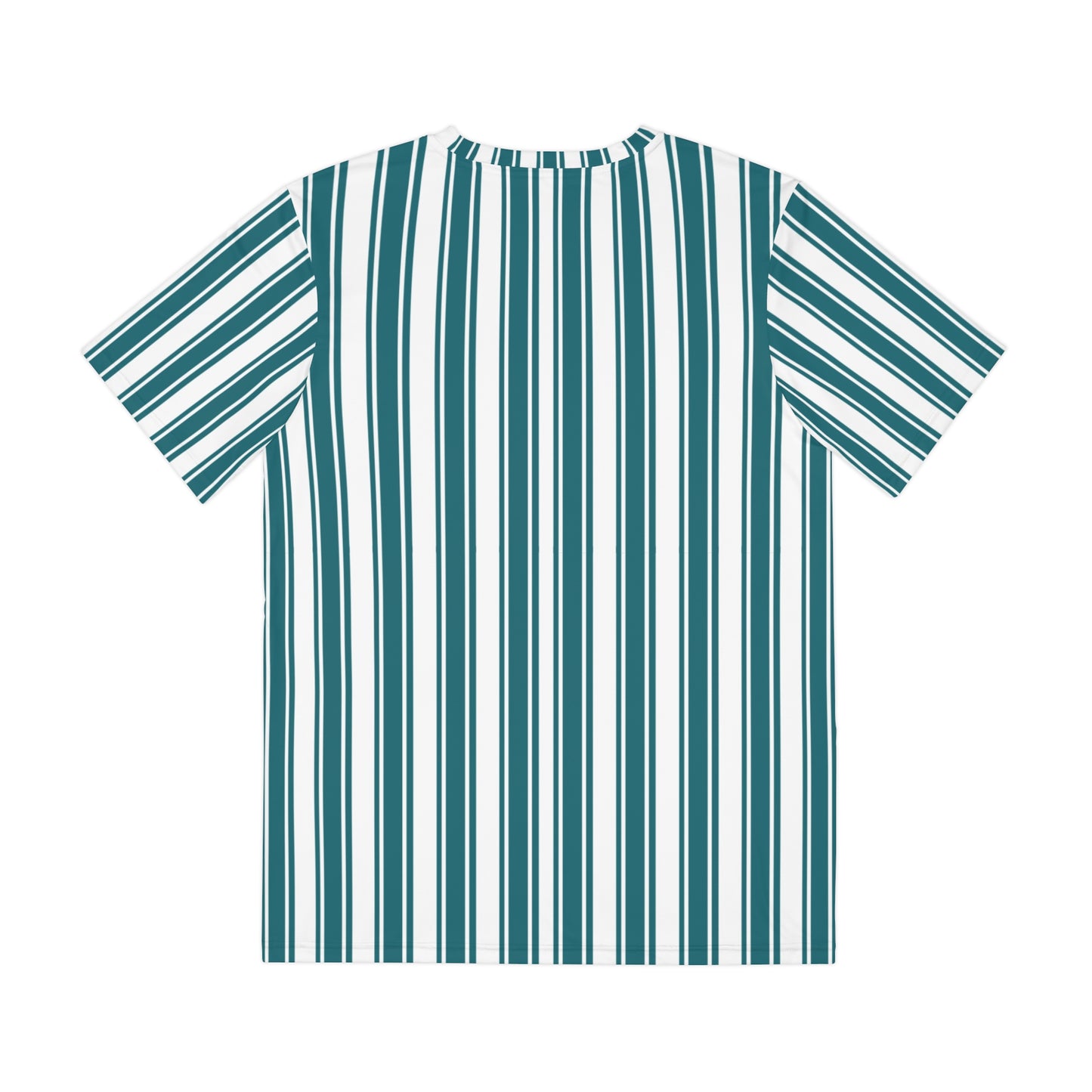 Mens Green Striped Pajama Tee