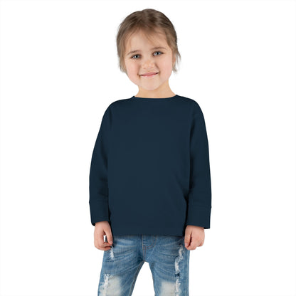 Toddler Navy Blue Long Sleeve Pajama Tee