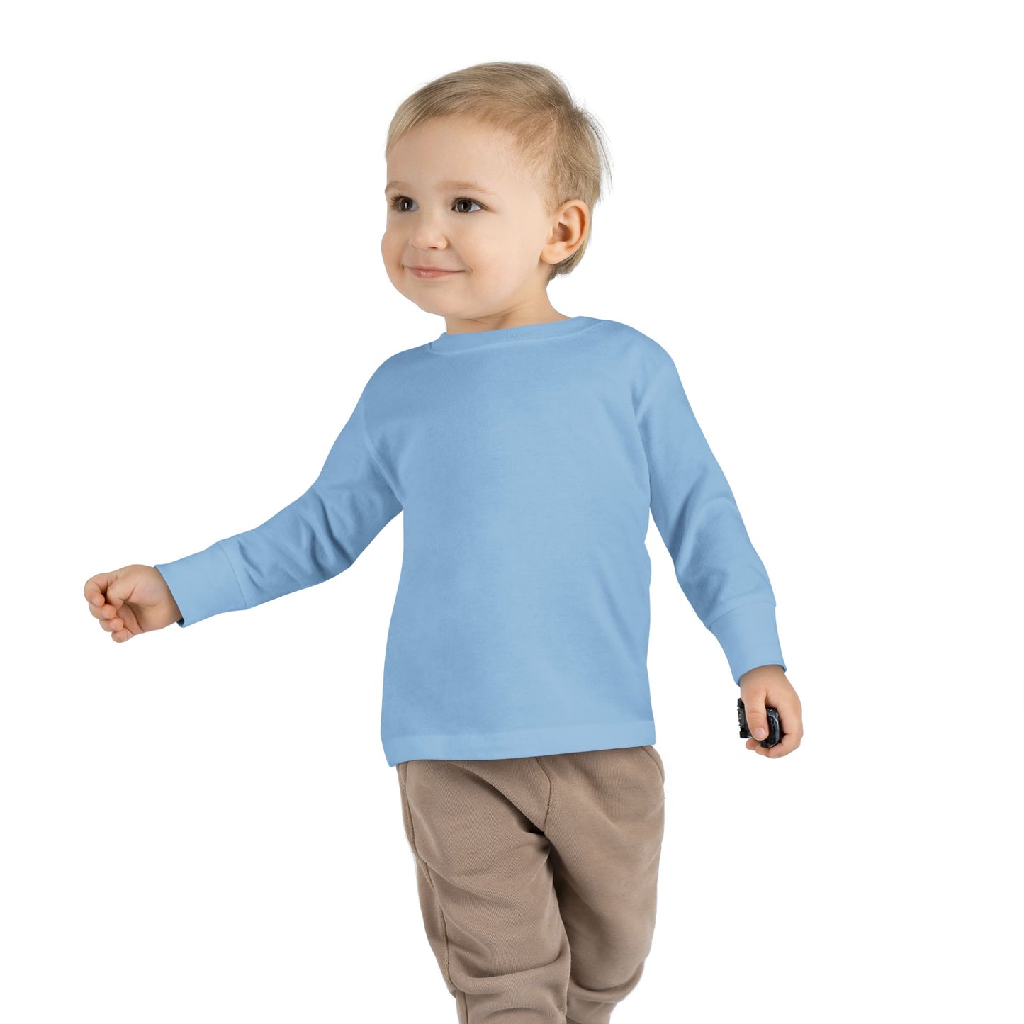 Toddler Baby Blue Long Sleeve Pajama Tee