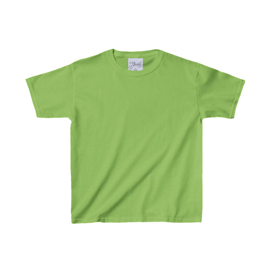 Kids Lime Heavy Cotton Pajama Tee